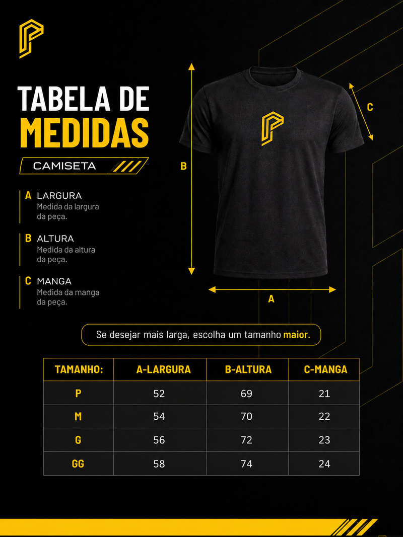 Guia de Tamanhos