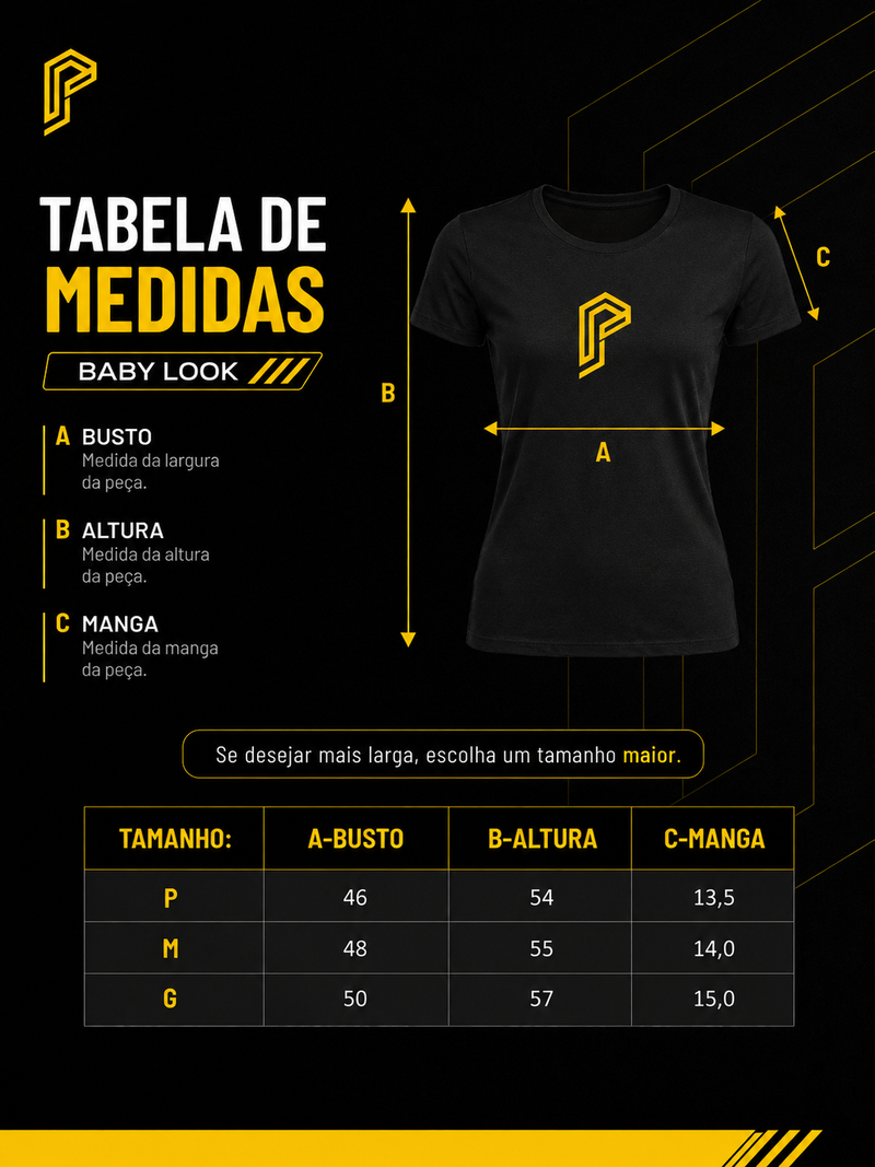 Guia de Tamanhos
